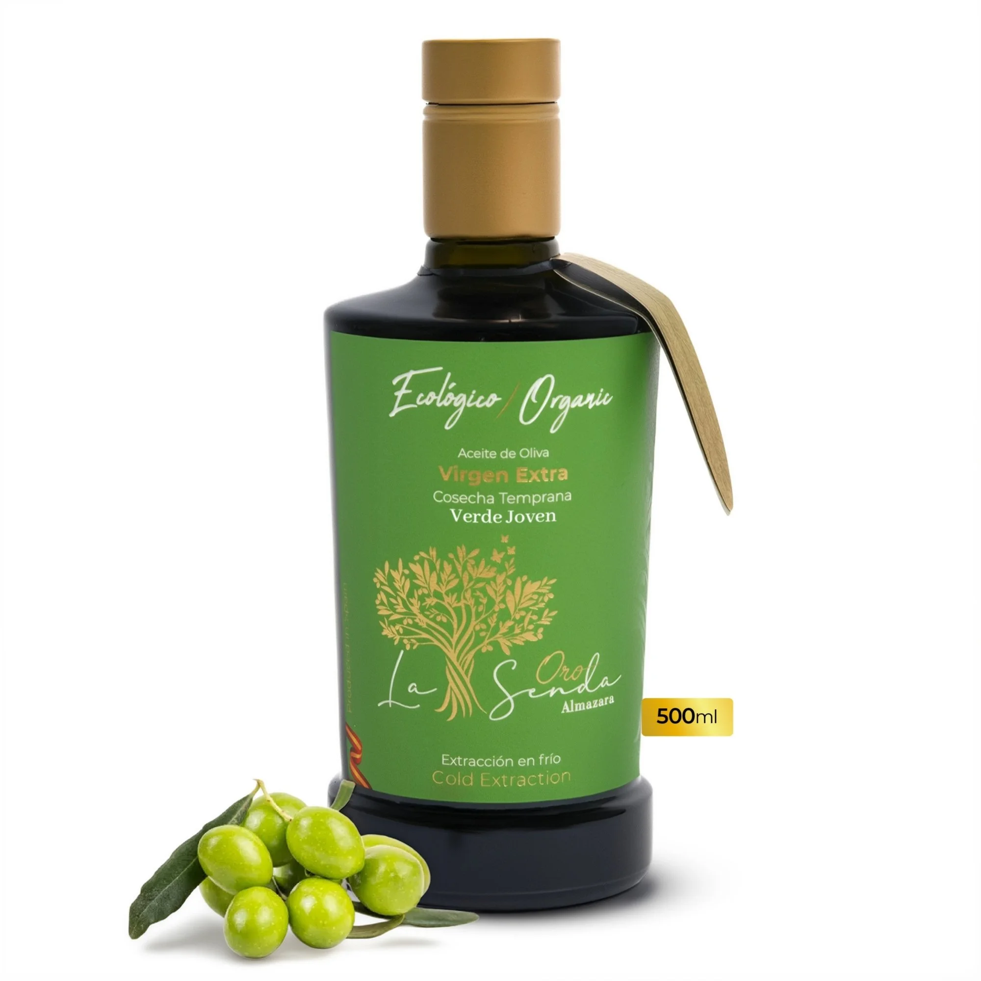 La Senda  "Young Green" early harvest extra virgin olive oil  500ml
