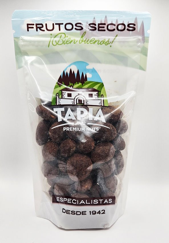 Tapia Premium Almonds - Cocoa dark chocolate 200g