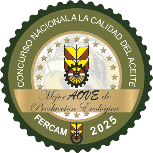 Best Organic Production EVOO (National Competition for Olive Oil Quality –
FERCAM 2025)