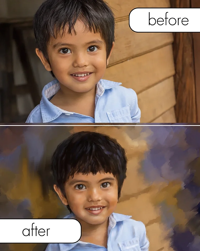 What Makes a Good Photo for a Custom Portrait Painting?