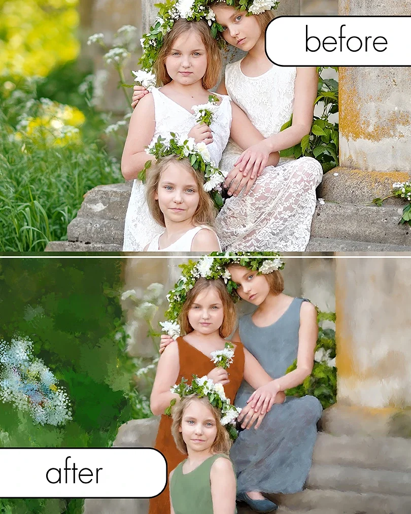 Photo to painting los angeles.webp