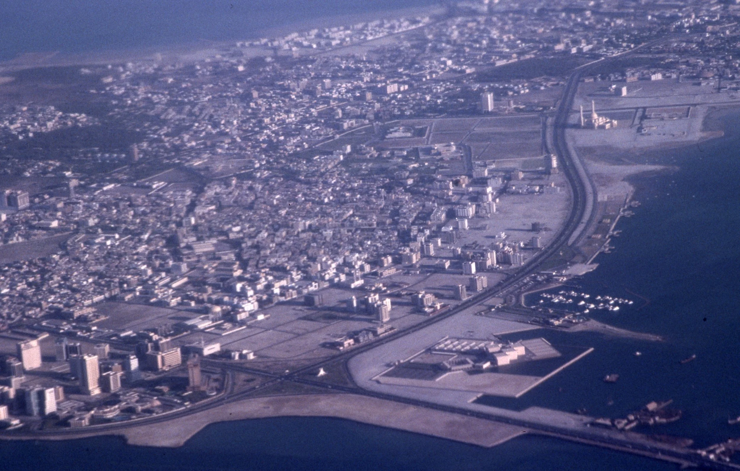 Eileen Jean Fenn 010 Bahrain Over The City June 1988