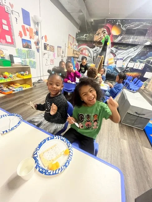 We serve breakfast, lunch & snack