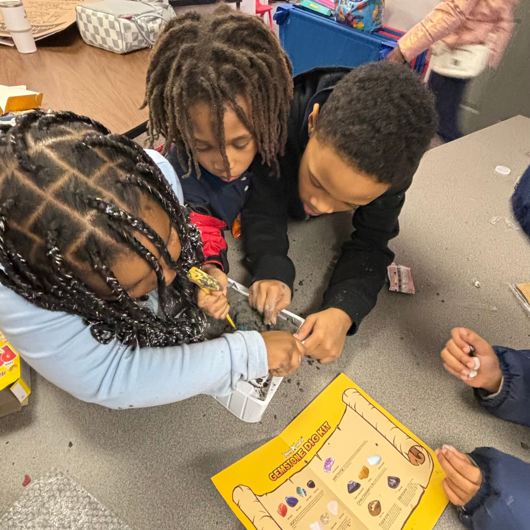 After school archeology activity