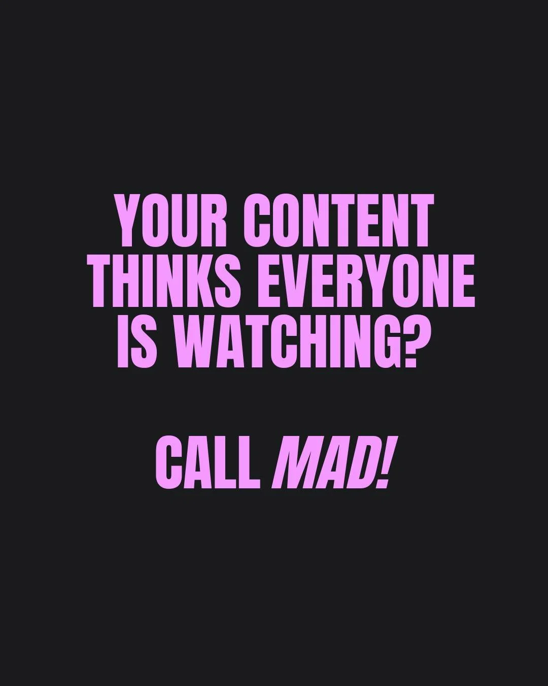 Symptoms vary. Treatment stays the same: Call MAD for crazy good content!

👉 mad-studio.ai

#AI #AIvideo #AIfilm #AIcontent #AIcreation