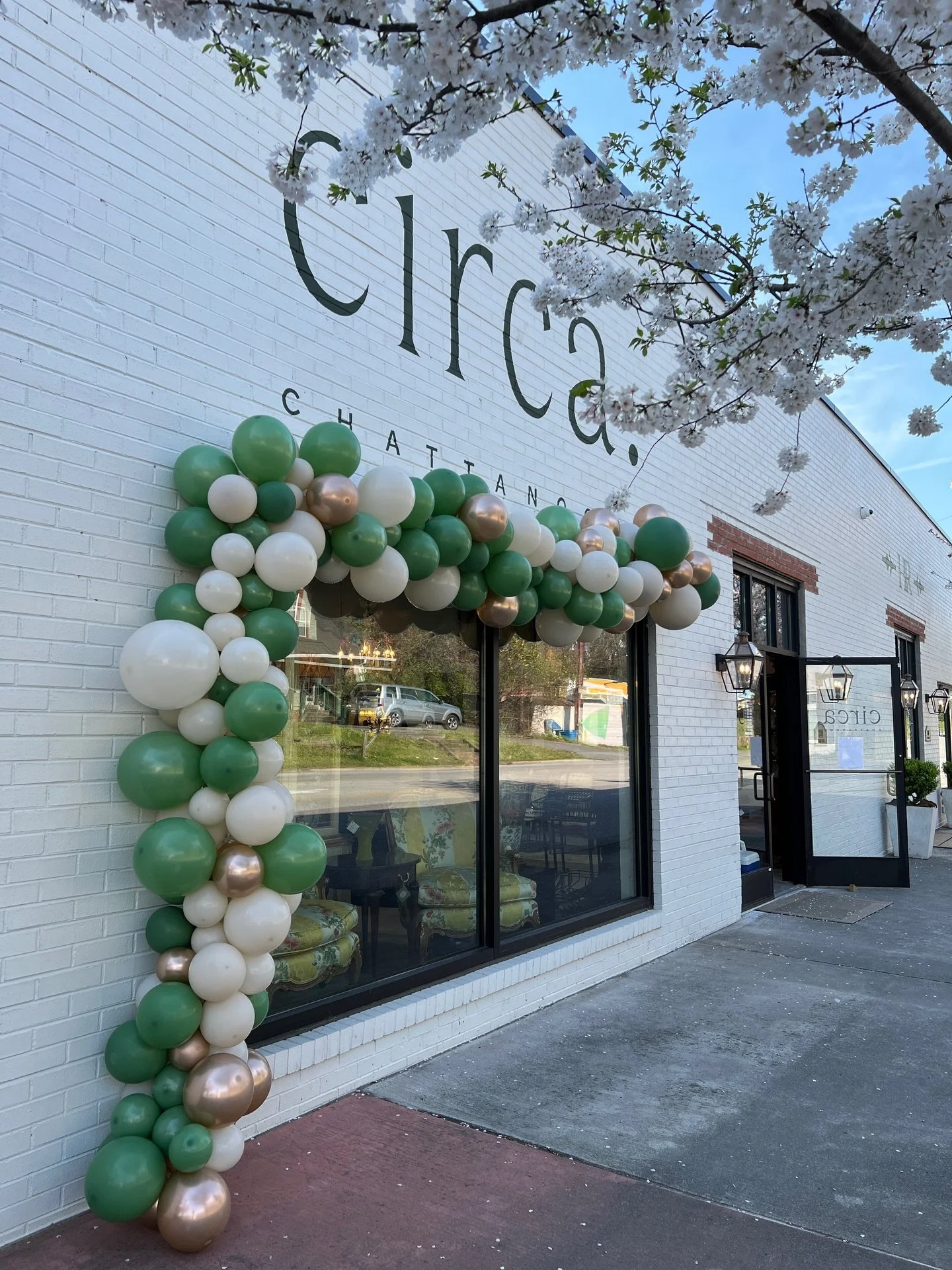 Happening now! 🌸✨ The Circa Chattanooga grand opening celebration is going on now until 6 PM today, March 21st!

🛋️ Storewide discounts, today only &mdash; all furniture is 15% off, everything else is 10% off 
🍾 Sips while you shop
🌭 Lunch on us,