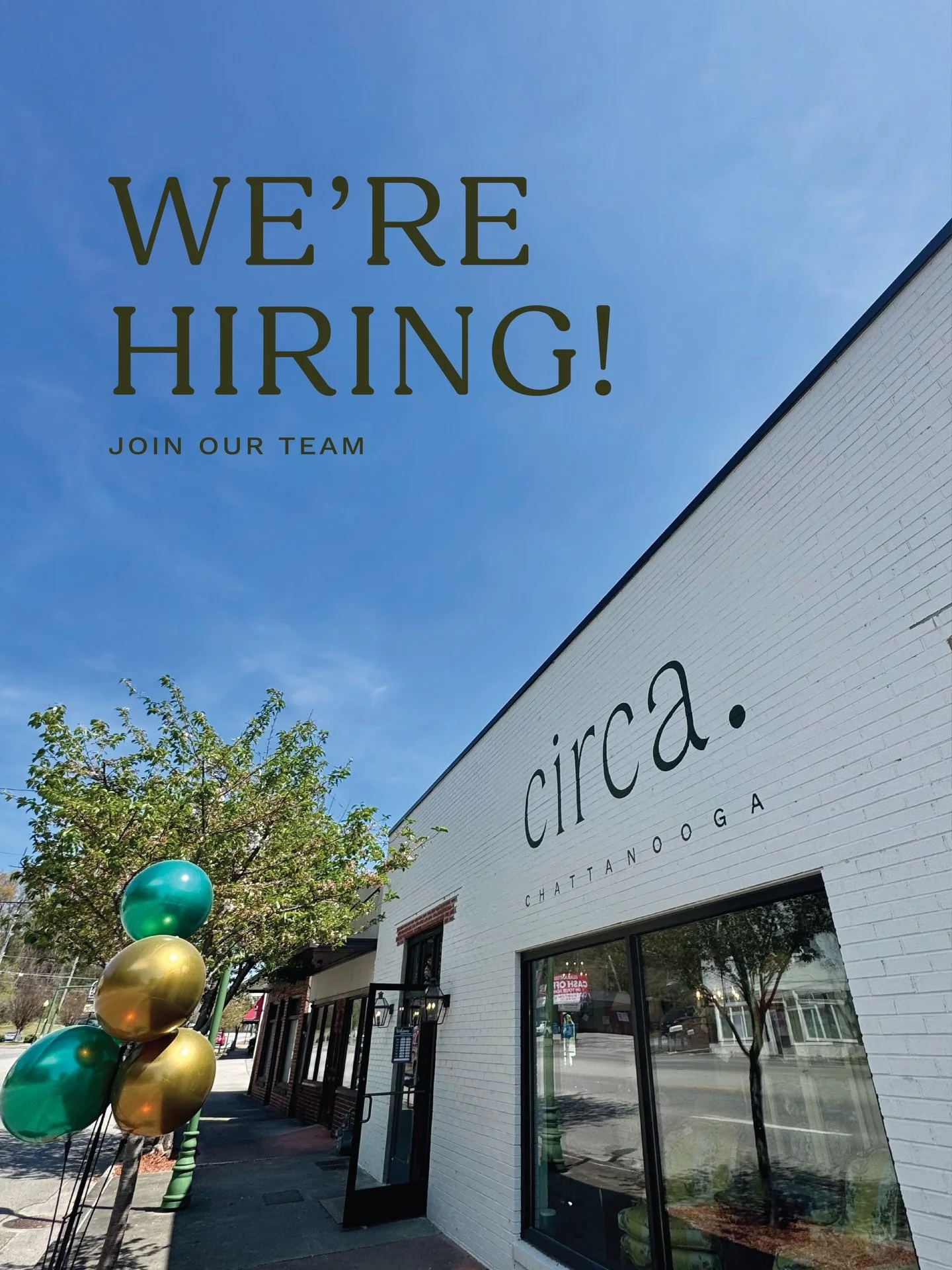 It&rsquo;s time to grow the team &mdash; we&rsquo;re hiring! 🤩

We are looking for the perfect addition to our sales associate team, someone who is available 1 weekend day and 1-2 weekdays per week. Our ideal candidate would have some retail experie