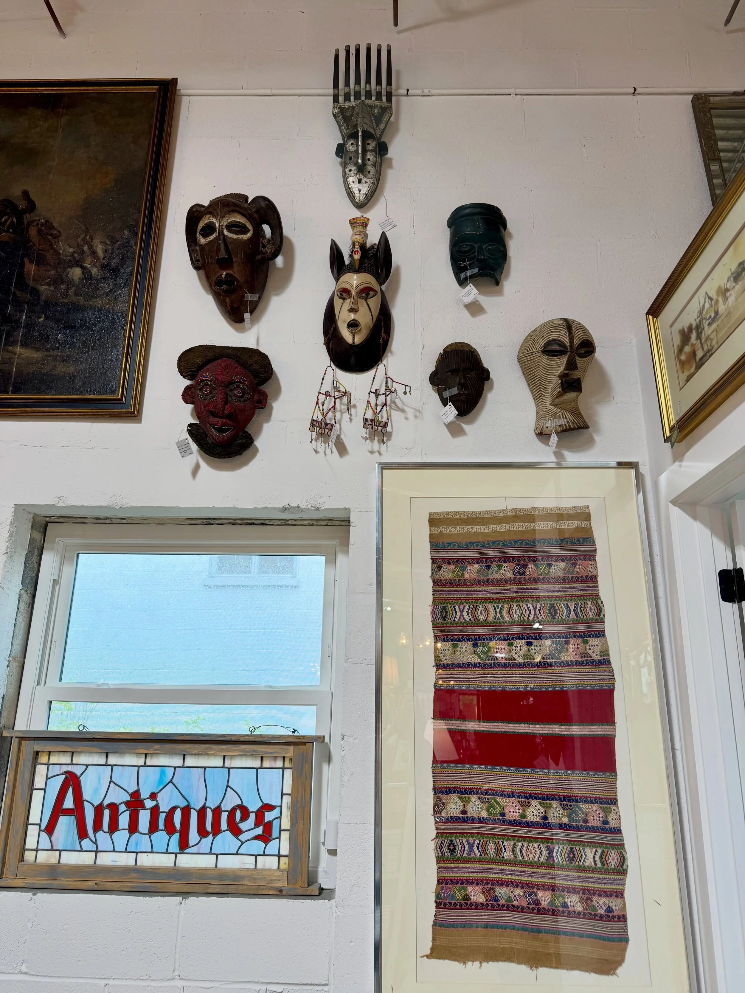 African hand-carved wood masks &mdash; some of our favorite, unique wall decor.

Comment and let us know which one you&rsquo;d like to learn more about!

#AfricanDecor #WallDecor #UniqueDecor #ShopChattanooga #CircaChattanooga