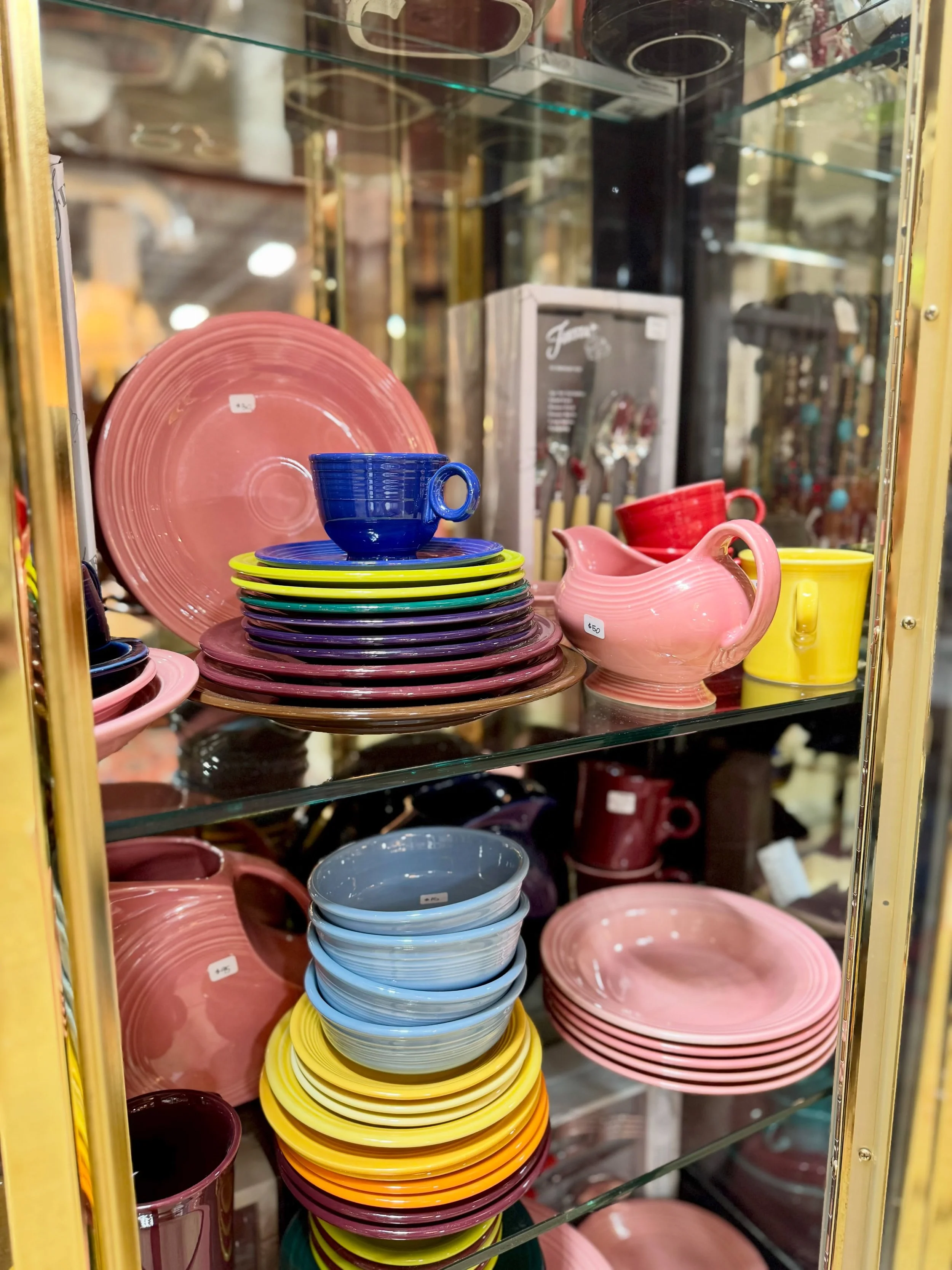 New Fiestaware! 🤩

All priced individually so that you can mix-and-match your current set or get started on a new, fun collection! Come shop with us. 

#Fiestaware #Fiesta #ShopVintage #ShopAntiques #CircaChattanooga