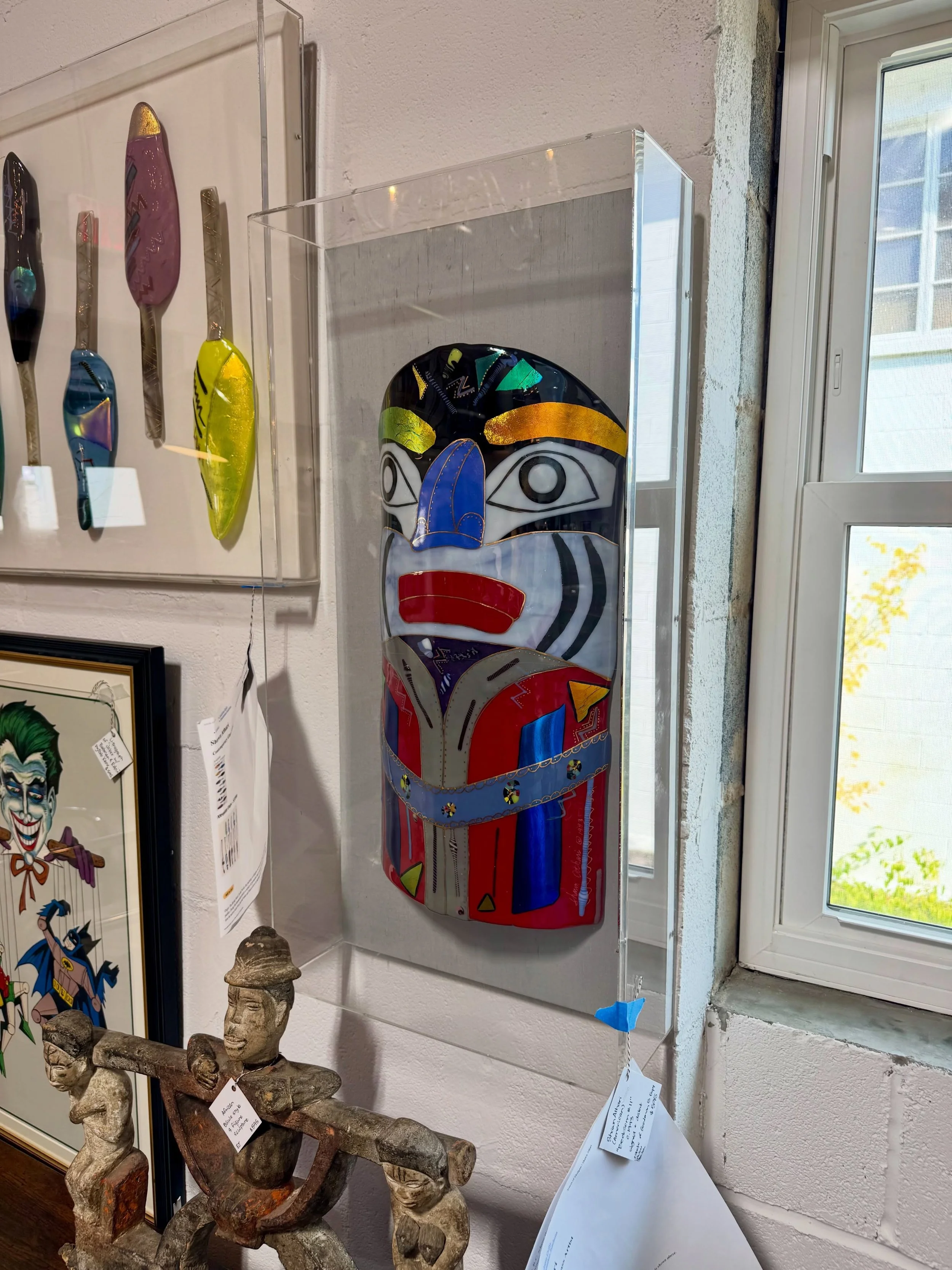 Original Shawn Athari glass art &mdash; unreal pieces from the estate of Goodman B Espy 

Let us know if you&rsquo;d like more information about either of these pieces.

#GlassArt #CircaChattanooga