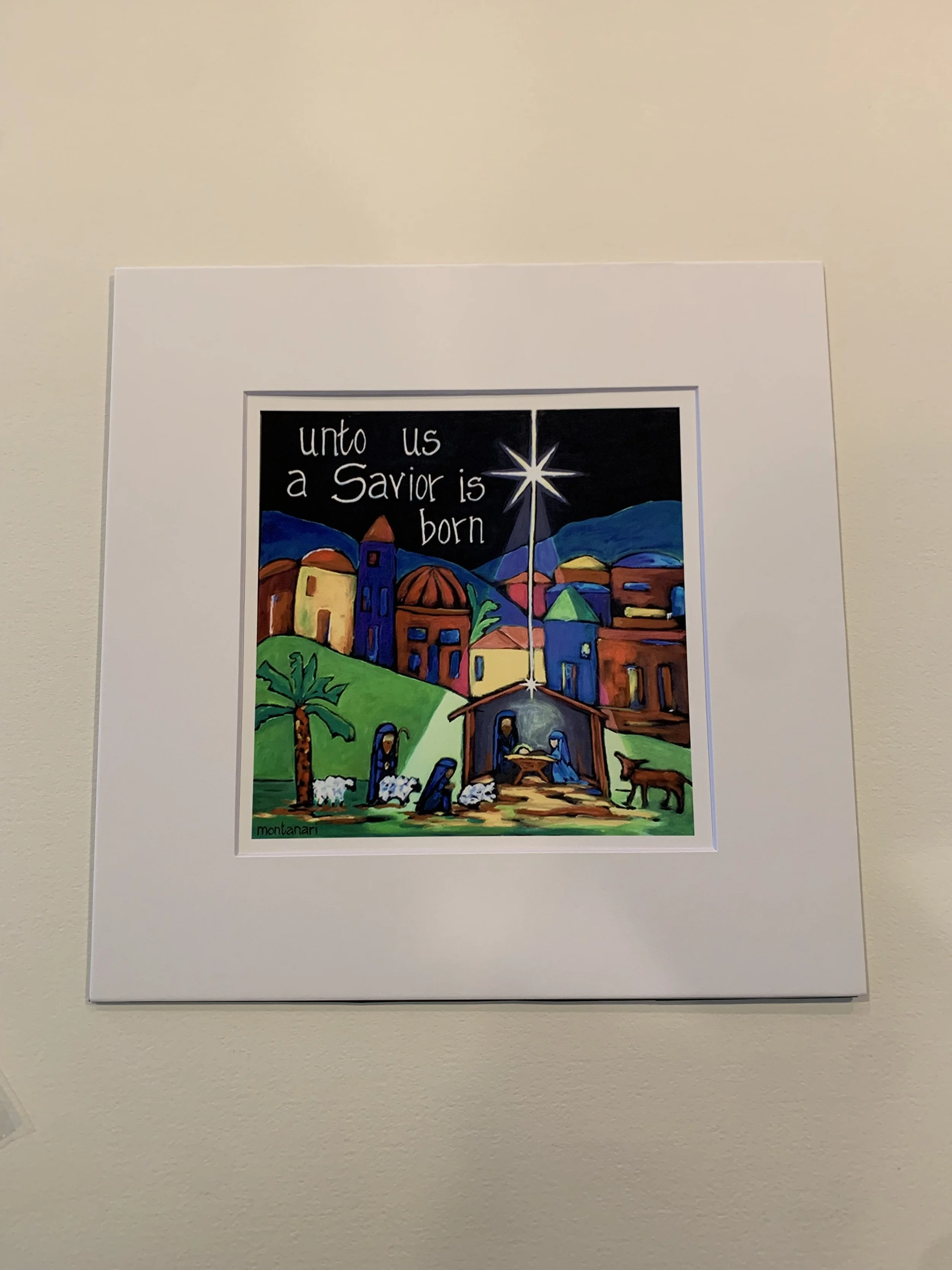 Our Savior Is Born - Print