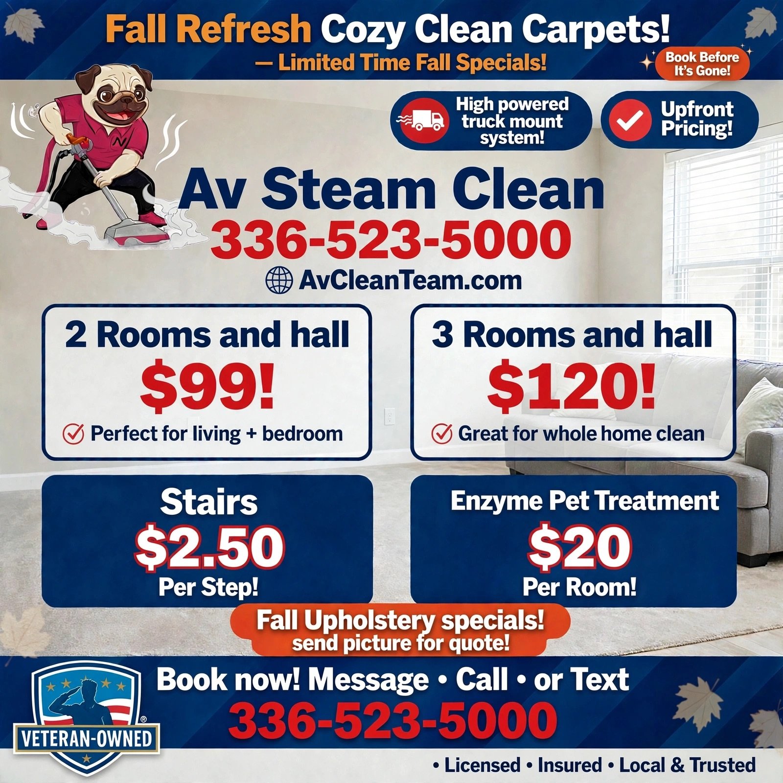 Fall Specials are out! Act now !