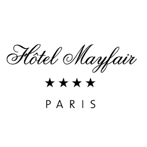 Logo de l'hôtel Mayfair Paris avec quatre étoiles