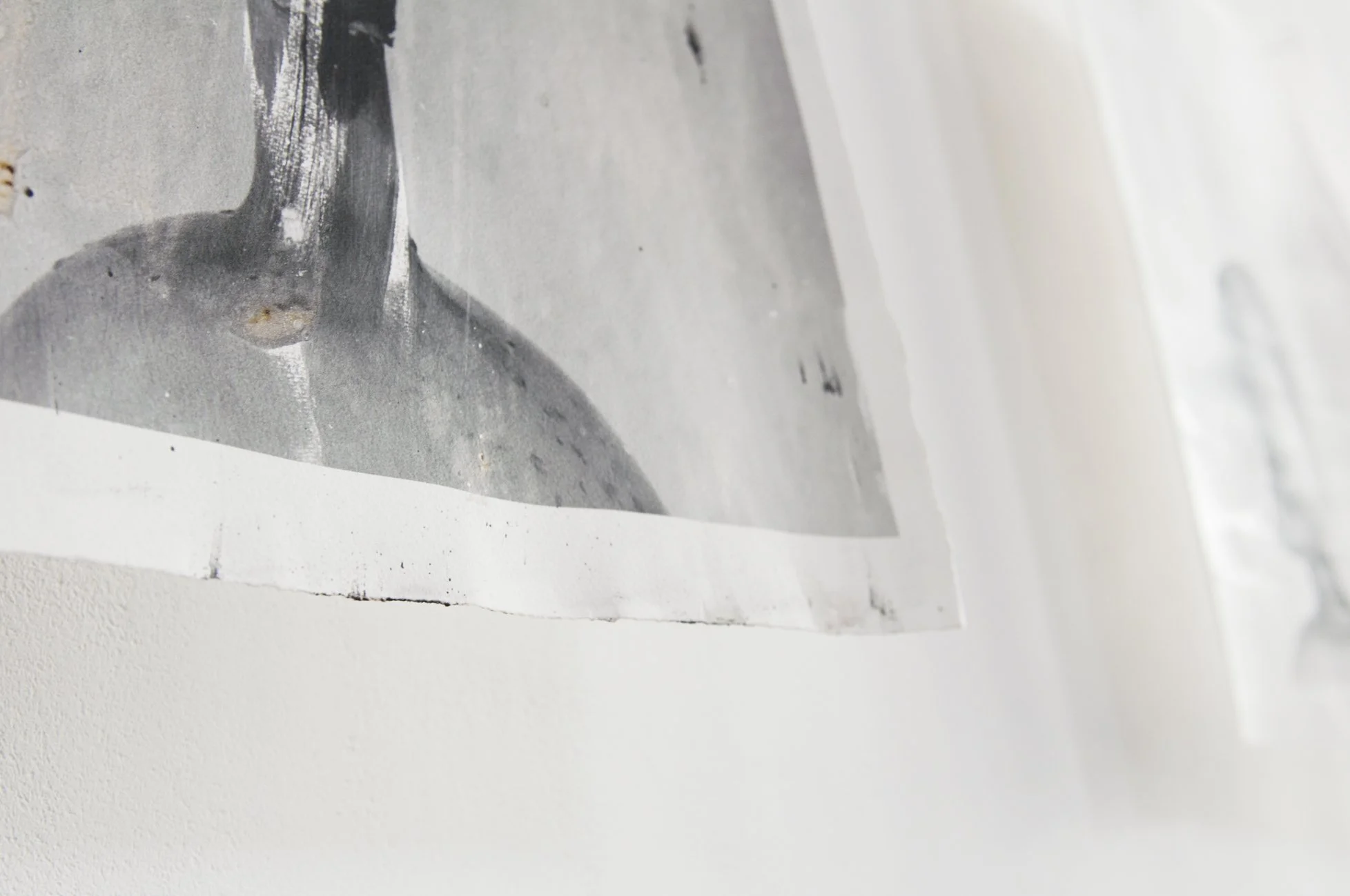 detail from Meatheads (Preying for Modesty), MFA Fine Art Graduate show, Goldsmiths, 2020