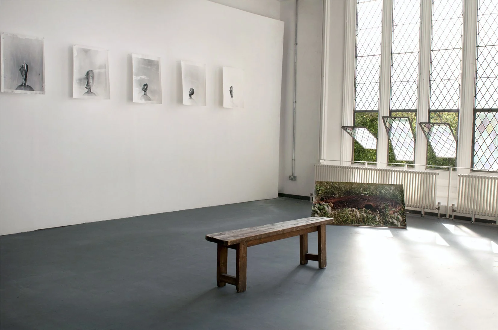 Documentation from Meatheads (Preying for Modesty), MFA Fine Art Graduate show, Goldsmiths, 2020