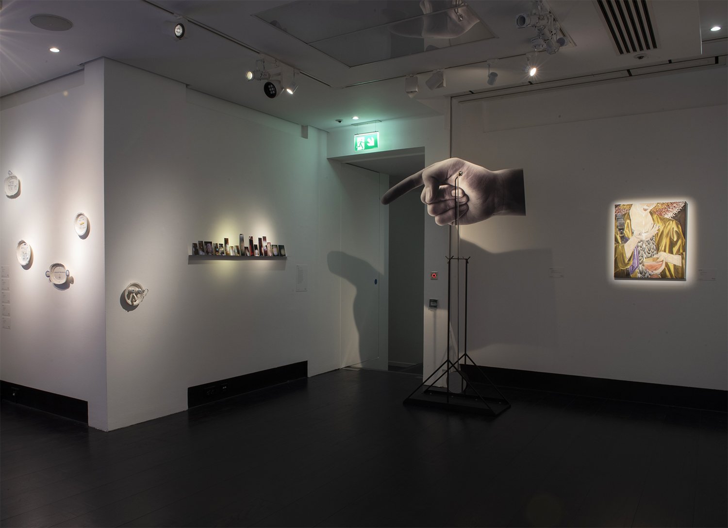 Installation of Un/Sense, the first edition of NEXT, Christies, London 2022, Curated by Pia Zeitzen and Sasha Shevchenko 