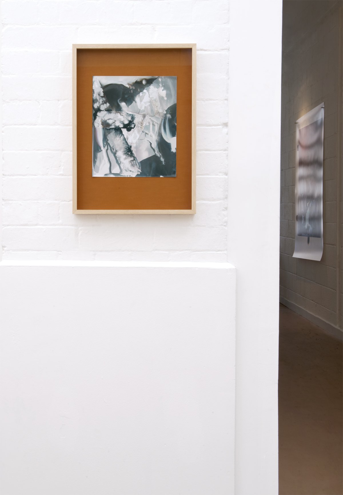 Installation from ...and then it breaks, a collaborative exhibition made with Ramona Güntert and Diego Valente at Equivalentbehaviour London, 2022