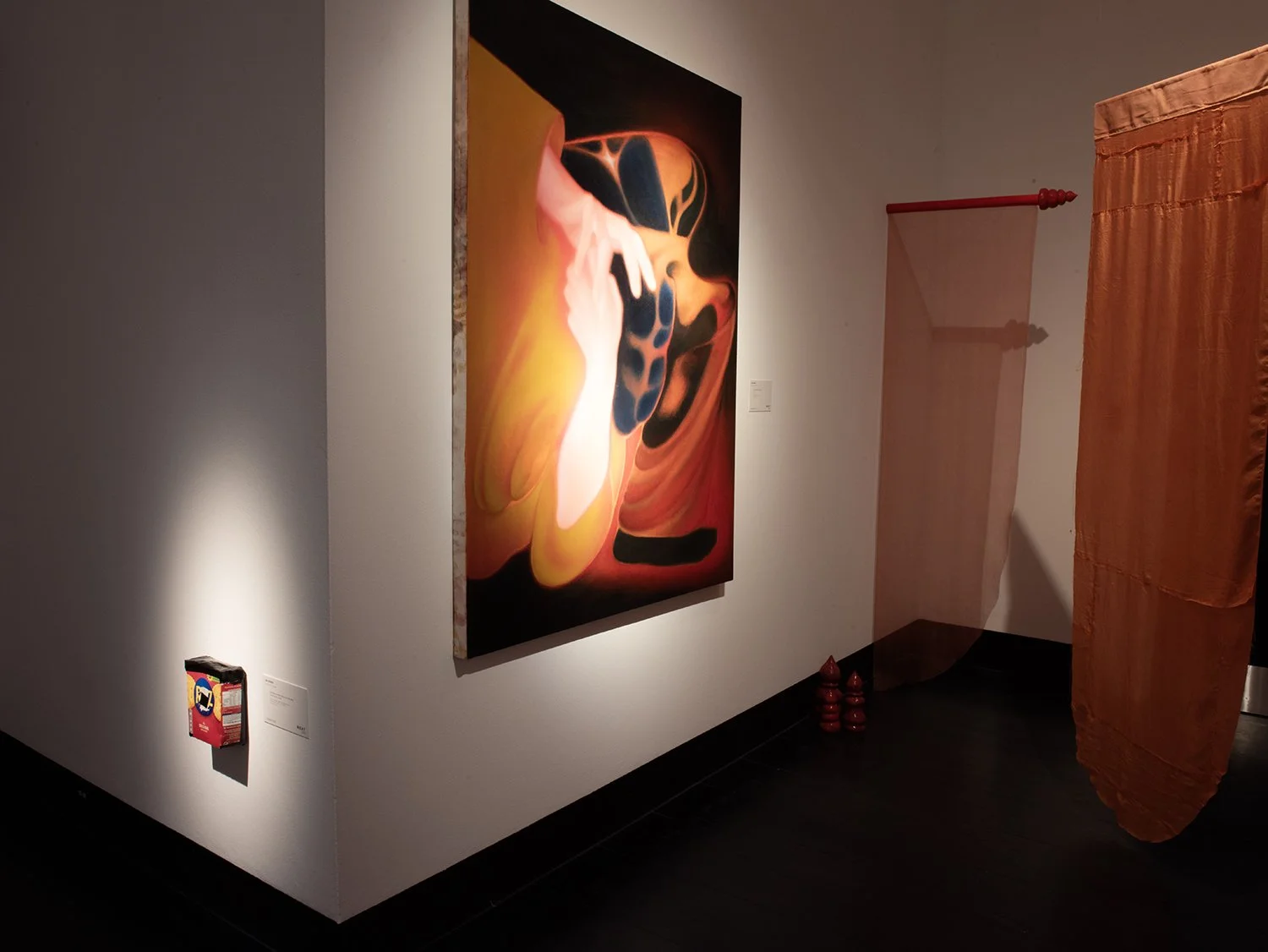 Installation of Un/Sense, the first edition of NEXT, Christies, London 2022, Curated by Pia Zeitzen and Sasha Shevchenko 