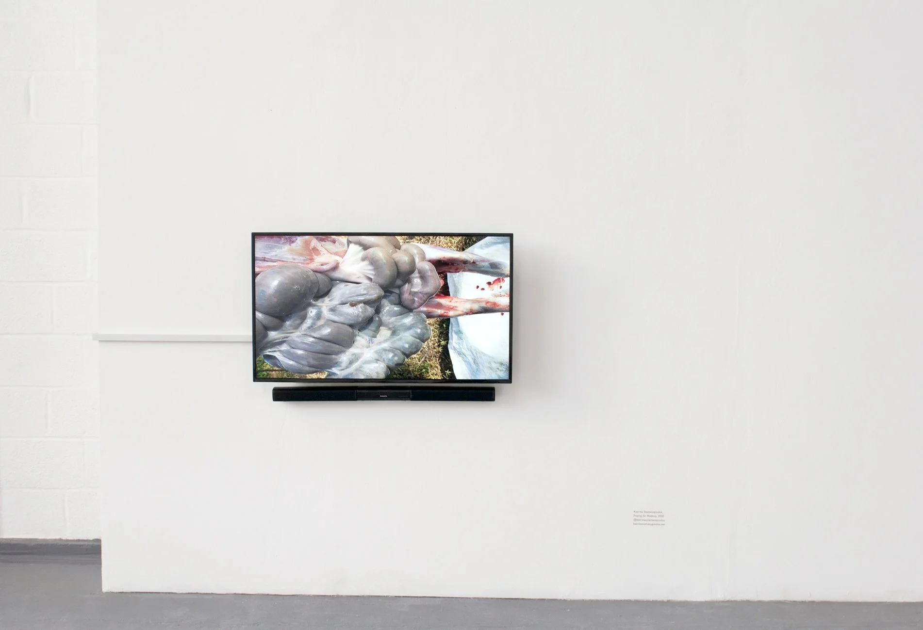 Selected work from Preying for Modesty, MFA Fine Art Graduate show, Goldsmiths, 2020