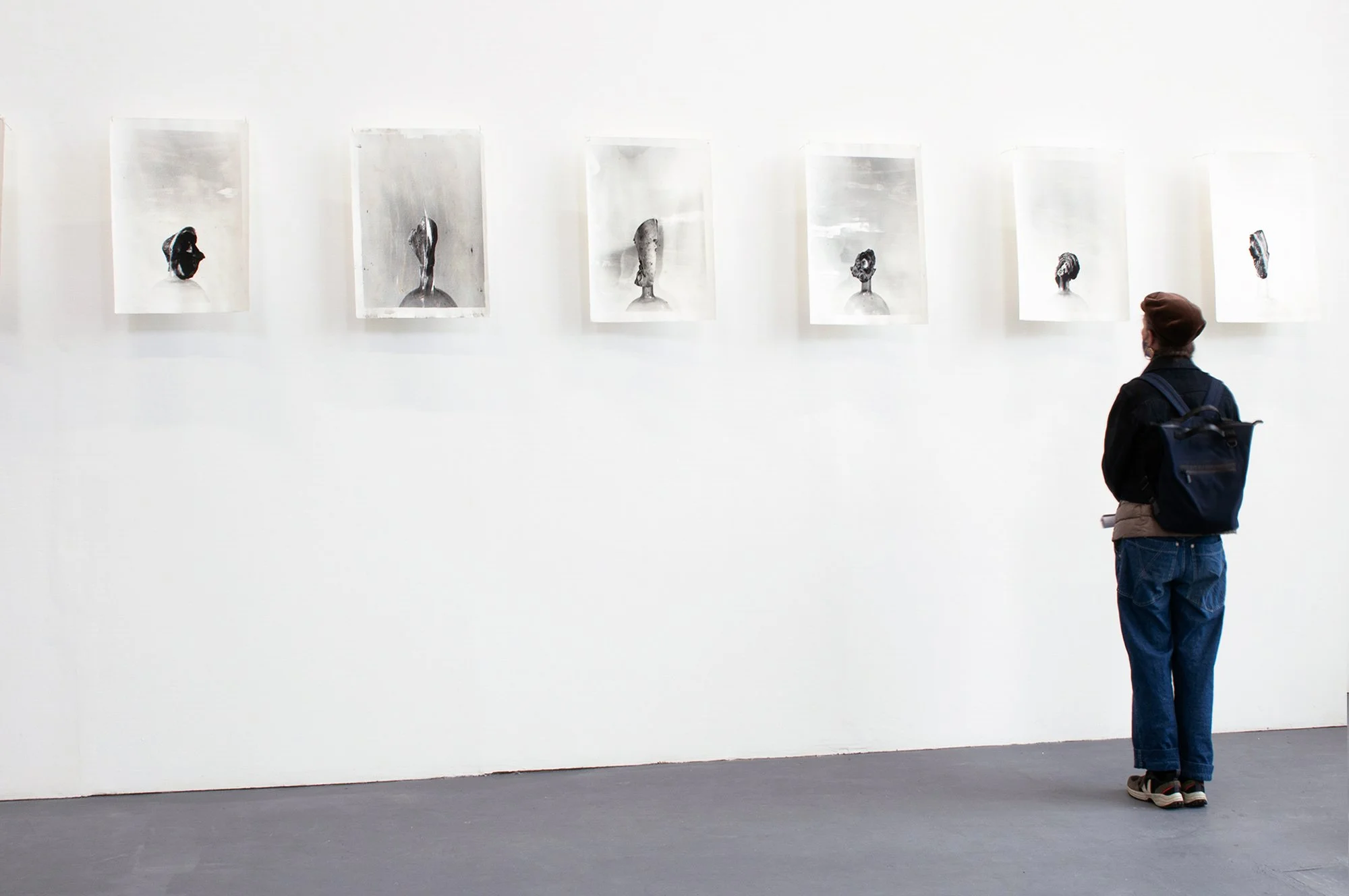 Documentation from Meatheads (Preying for Modesty), MFA Fine Art Graduate show, Goldsmiths, 2020