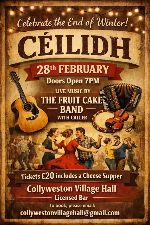 Ceilidh at Collyweston Village Hall