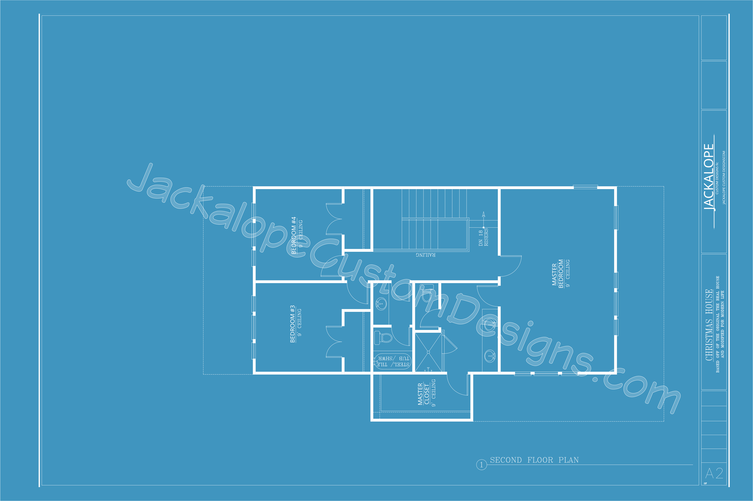Chrismas Story House-A2 Blue Print.webp