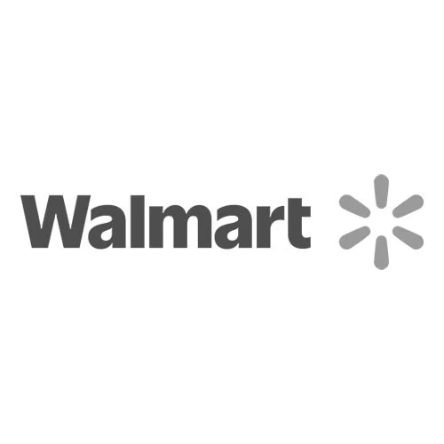 Walmart logo with the store name in bold black letters and a starburst symbol to the right