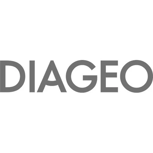 Image of the word 'DIAGEO' in gray text.