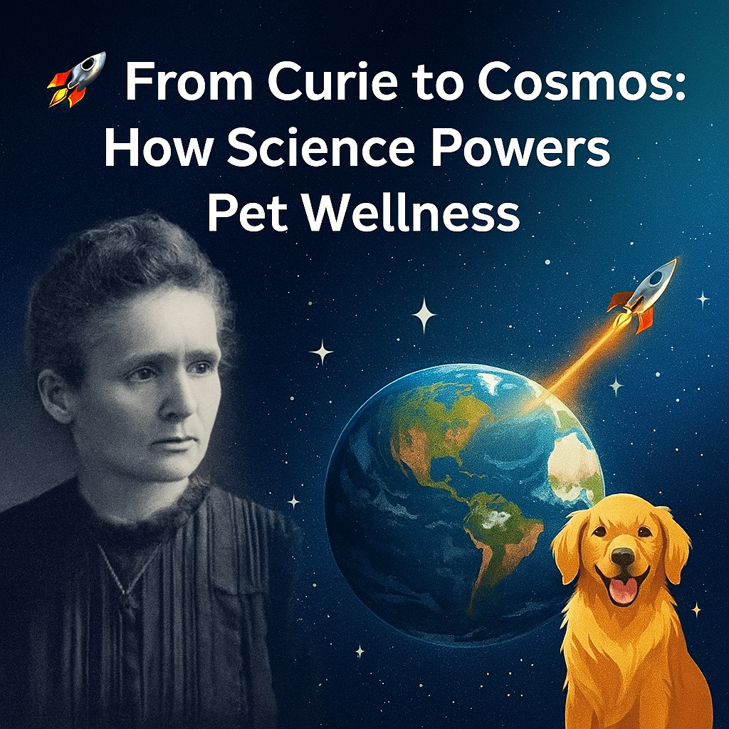 🚀 From Curie to Cosmos: How Science Powers Pet Wellness!