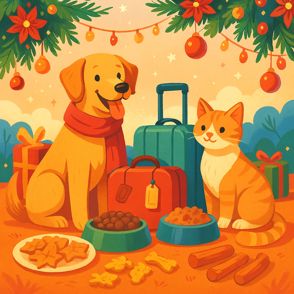 🐾 The Ultimate Guide to Traveling with Pets This Season (Plus Safe Foods &amp; a FREE Gift for You!)