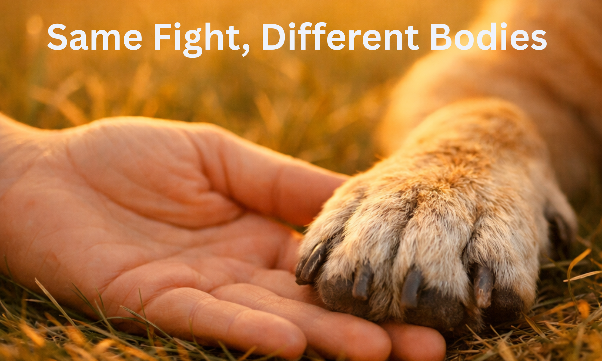 Same Fight, Different Bodies How Your Dog's Immune System Compares to Yours — And Why Age Changes Everything