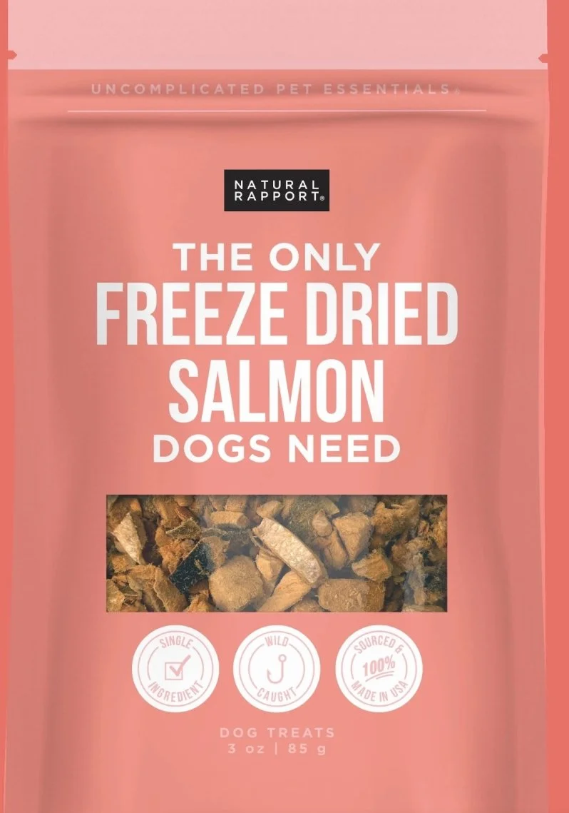 The Only Freeze Dried Salmon Dogs need