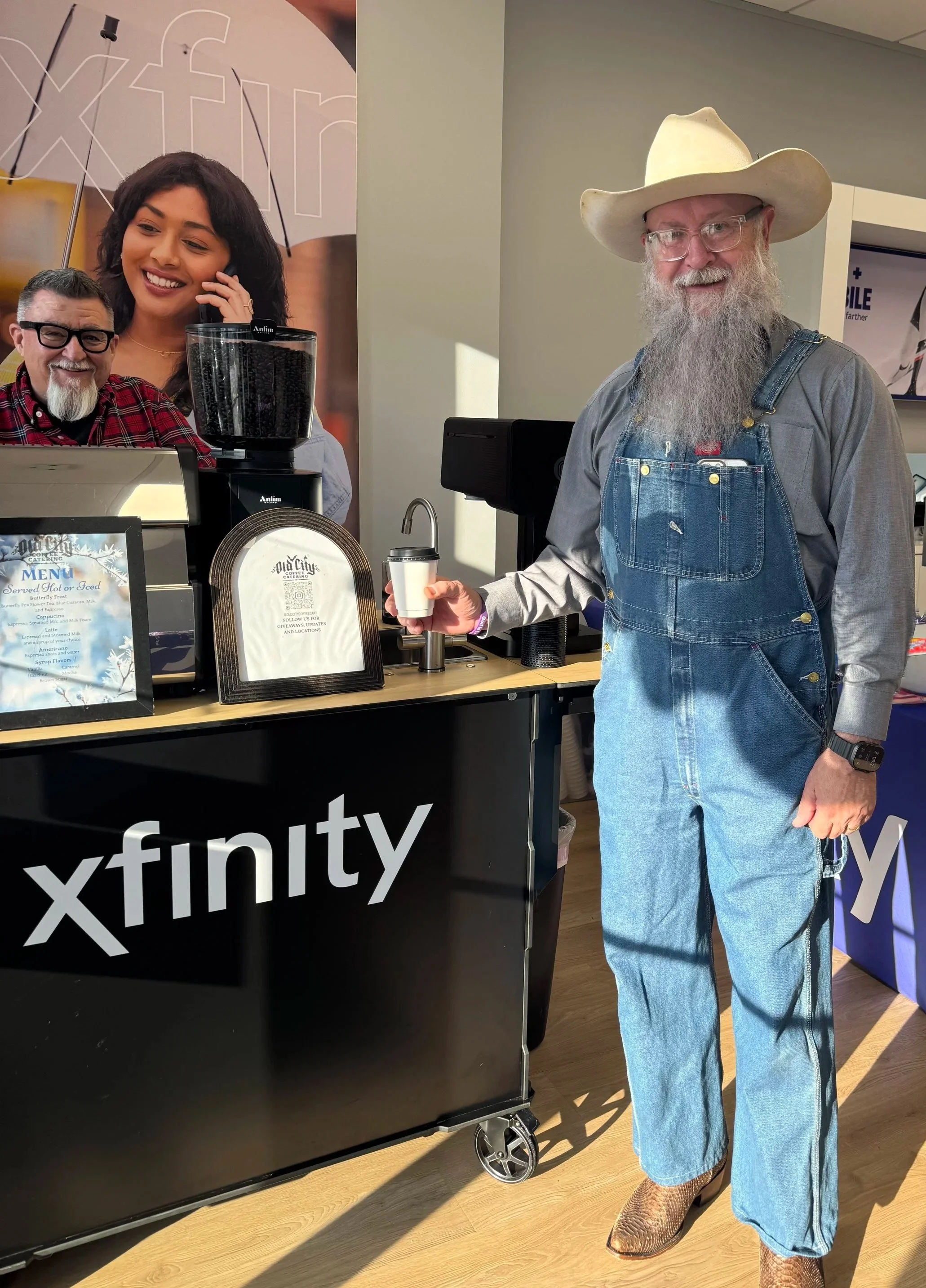 Coffee cart service for corporate event Tri-Cities