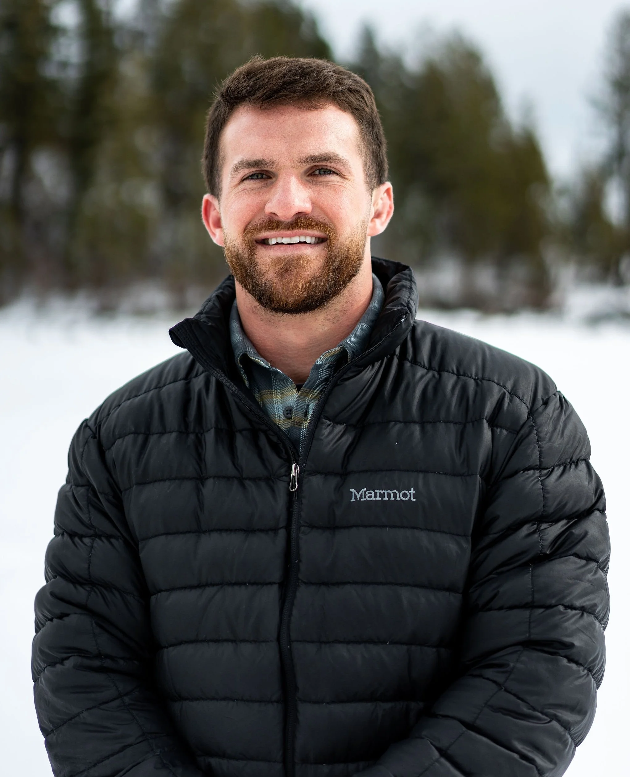 A smiling man in Whitefish, MT.