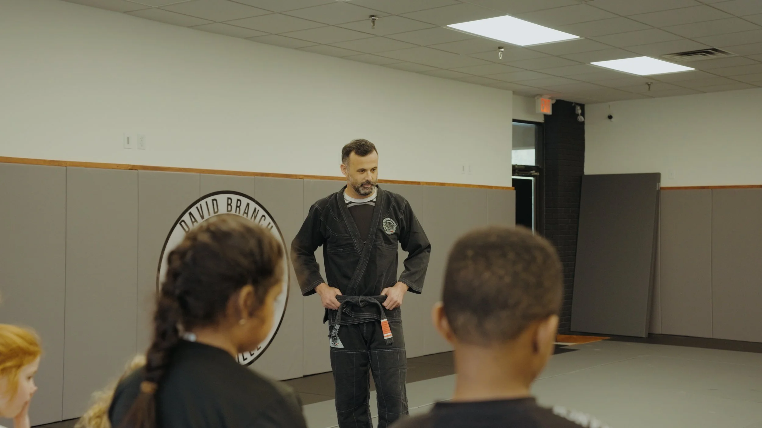 Expert level black belt jiu jitsu instructor teaching youth martial arts for self defense and confidence in Morris County, NJ