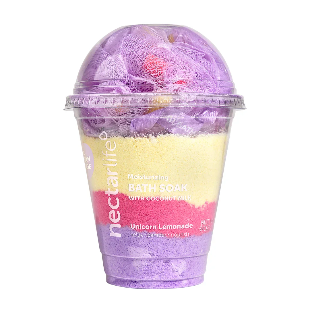 Just wait until you treat yourself to the ultimate soaking experience with this luxurious bubble bath, formulated with clean, nourishing ingredients. It hydrates dry skin with a blend of coconut milk, coconut oil, and sea salt, leaving your skin feel