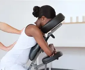 Massage sur chaise