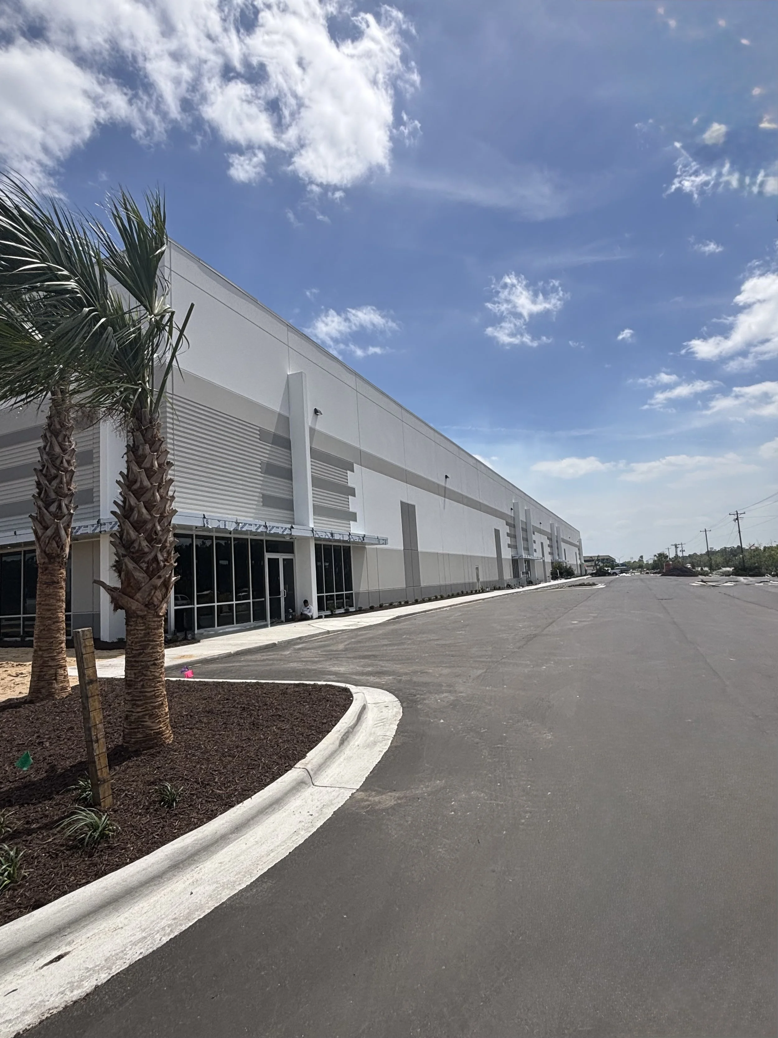 Large exterior commercial painting job