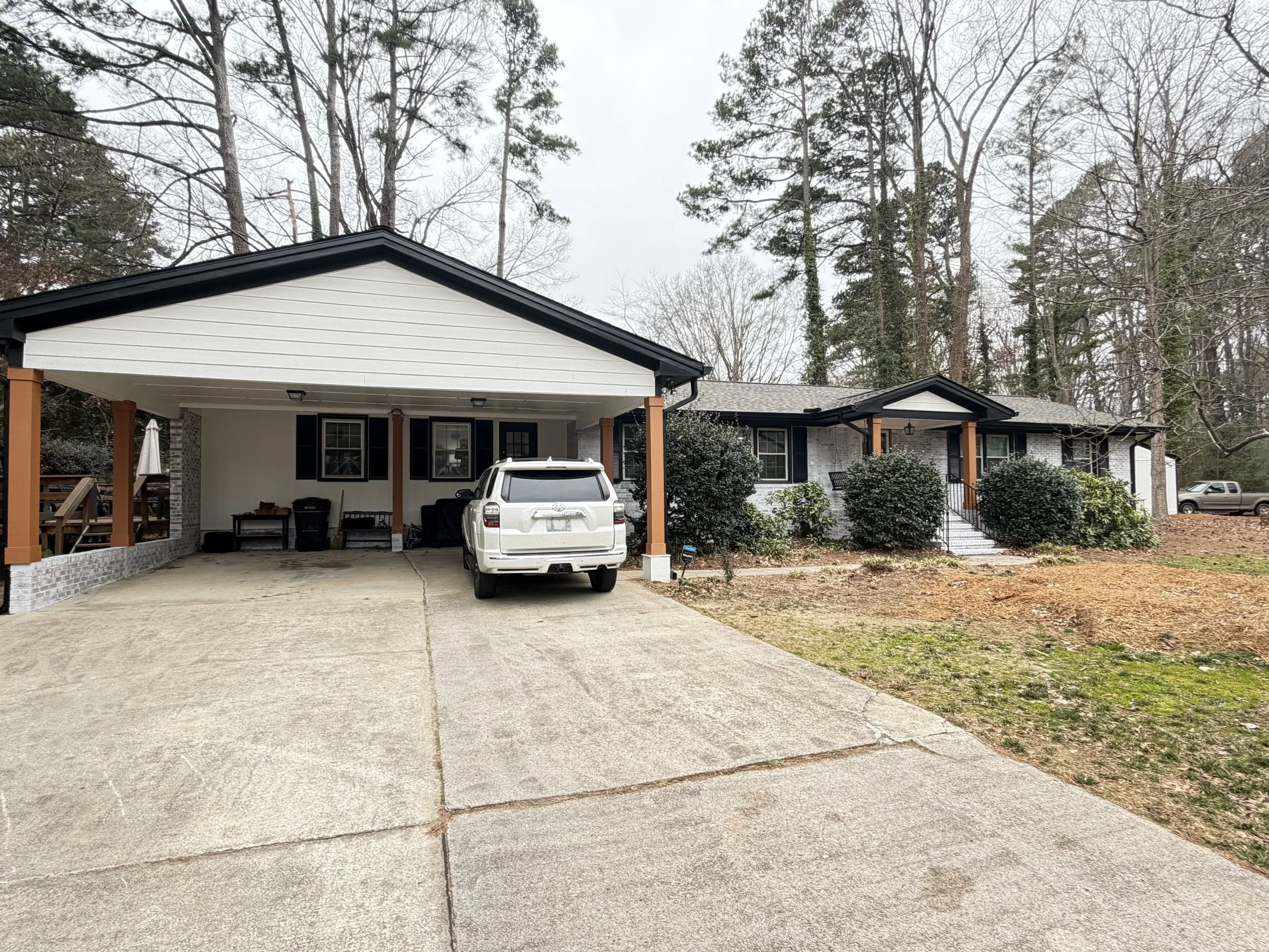 Whitewashing/custom painting/exterior painting