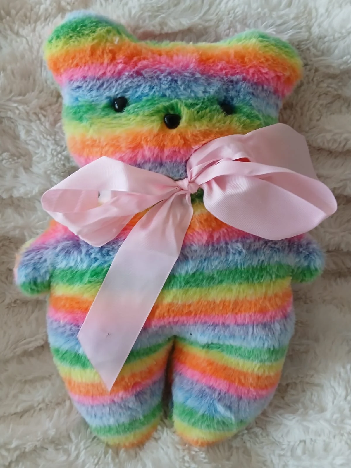 Rainbow Stripes Plush