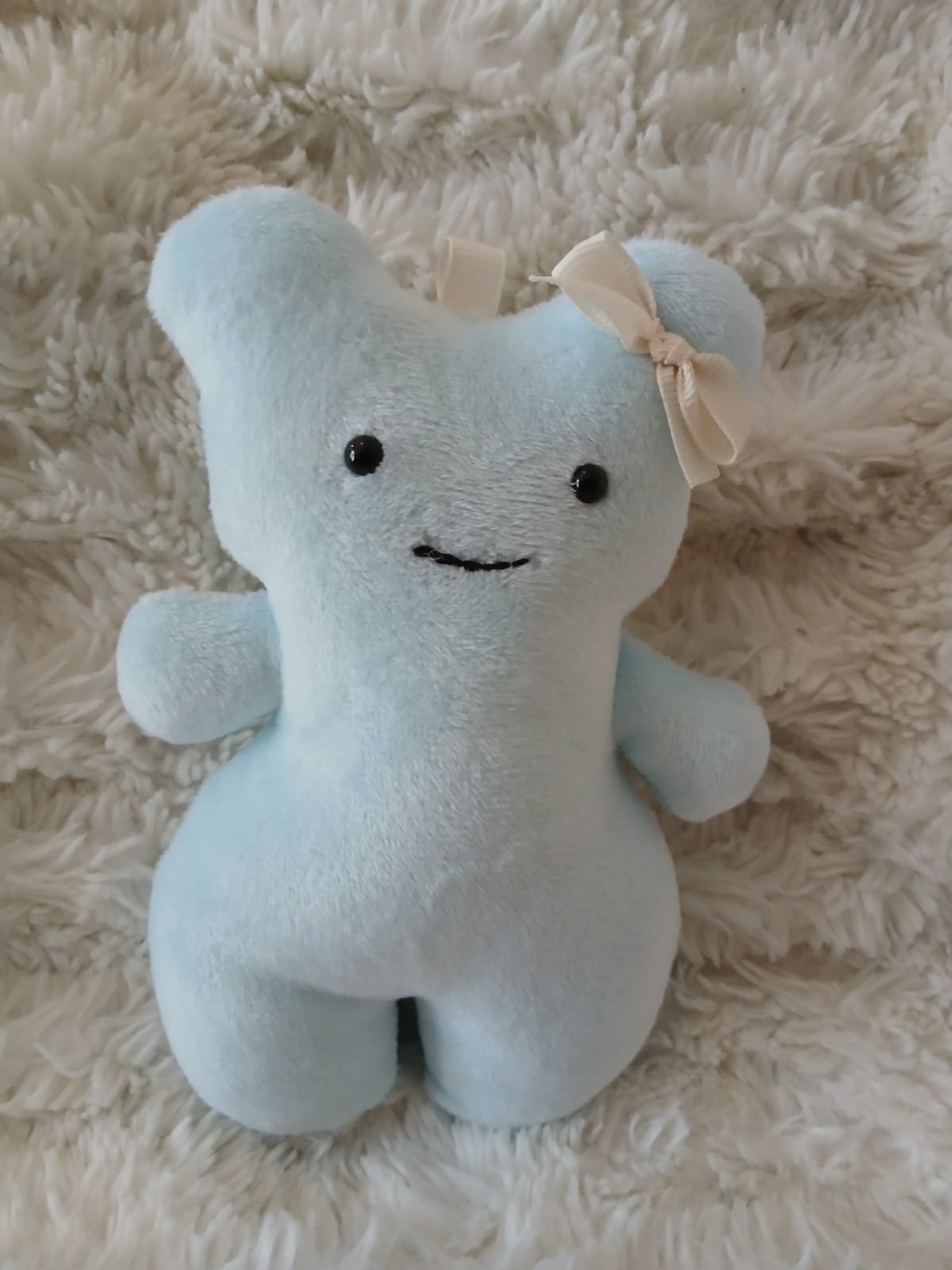 Tiny Blue Bear Plush