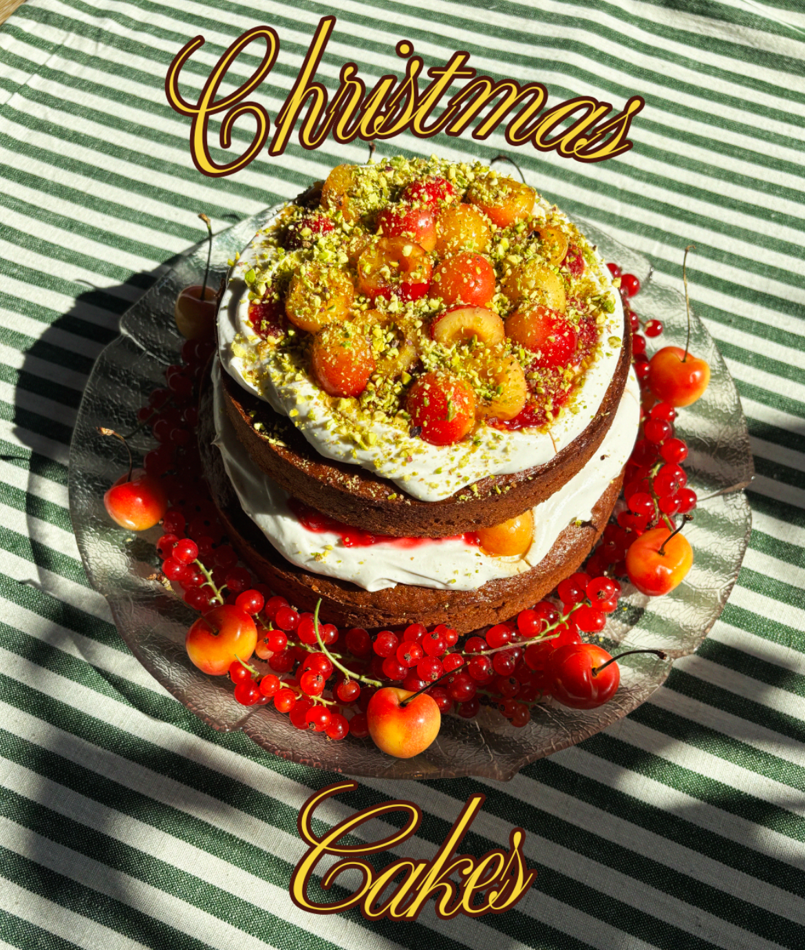 Organic Holiday Cakes