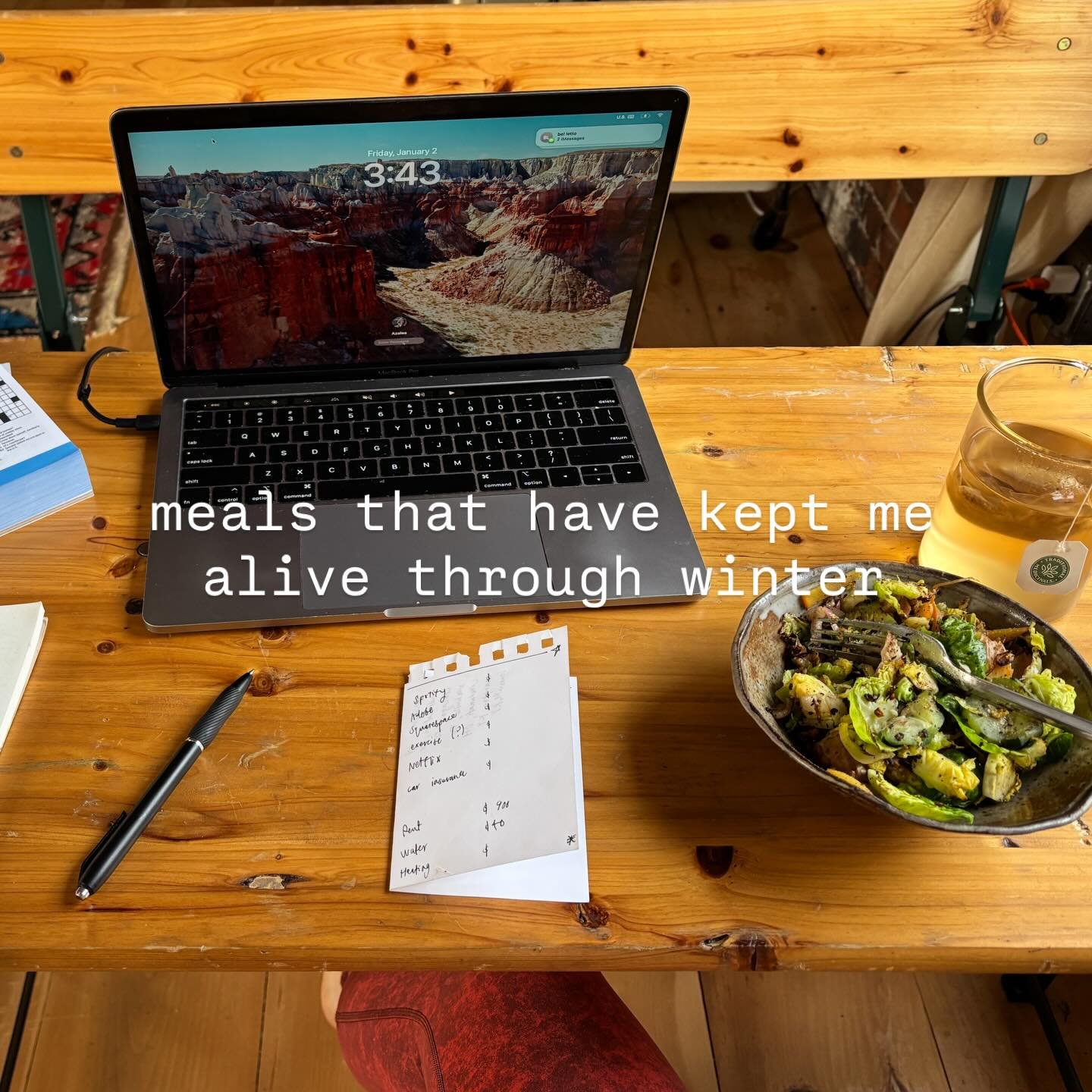 upon reflection, winter is a very beany season for me!! and I typically wouldn&rsquo;t be juicing in winter however I was gifted a luxurious cold press juicer for Christmas so I&rsquo;m in green action here. 

here&rsquo;s what&rsquo;s been delightin