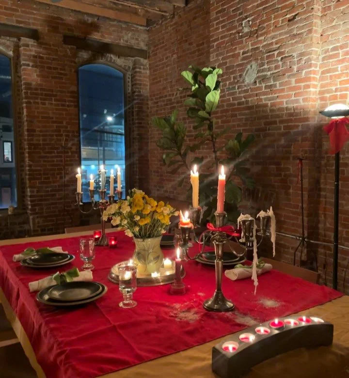 It&rsquo;s been a big weekend of love over here at guild 804! My heart is feeling full after getting to feed familiar and new faces over the course of two nights. The love menu featured heart-opening pink foods to nourish the spirit (including cacao 