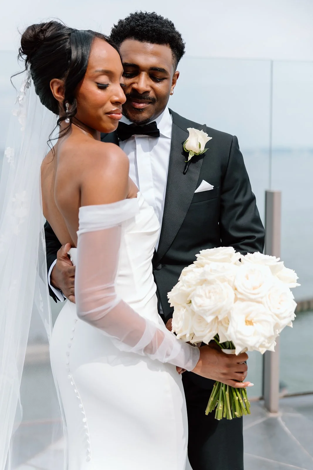 Malaika & Alex - Hudson House Jersey City NJ Wedding - Couples Portraits 061.jpg