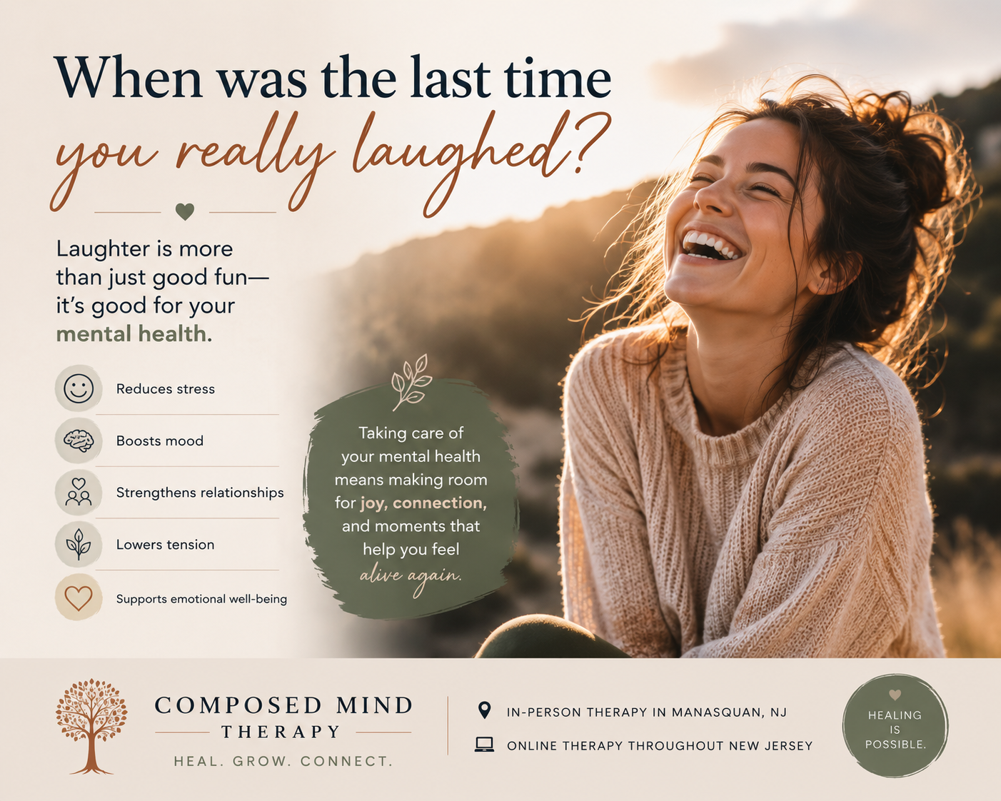 Why Laughter Matters: The Surprising Connection Between Laughter and Mental Health