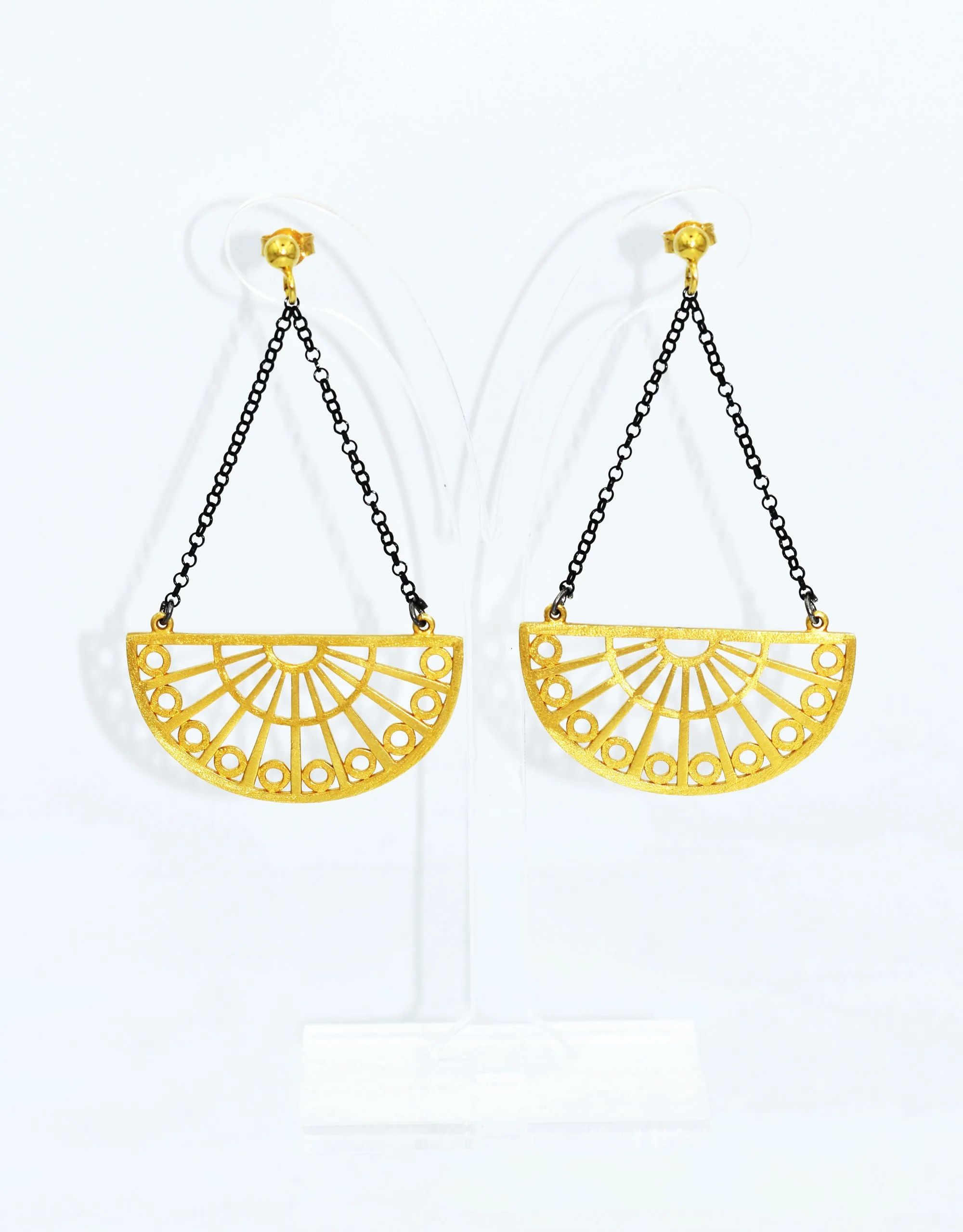 Dangle & Drop Arched Earrings