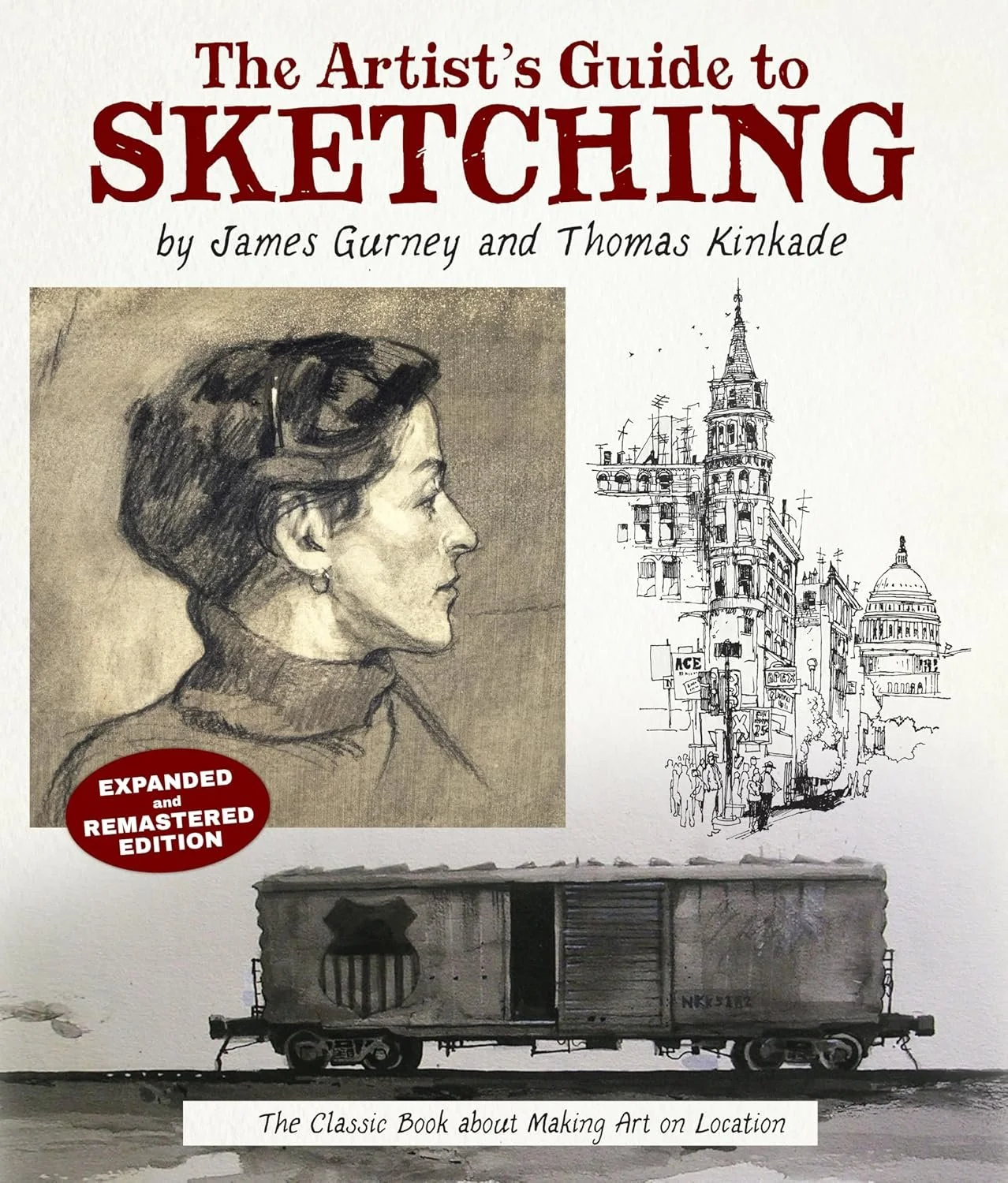 
The Artist's Guide to Sketching: The Classic Book about Making Art on Location by James Gurney & Thomas Kinkade     $19.45

