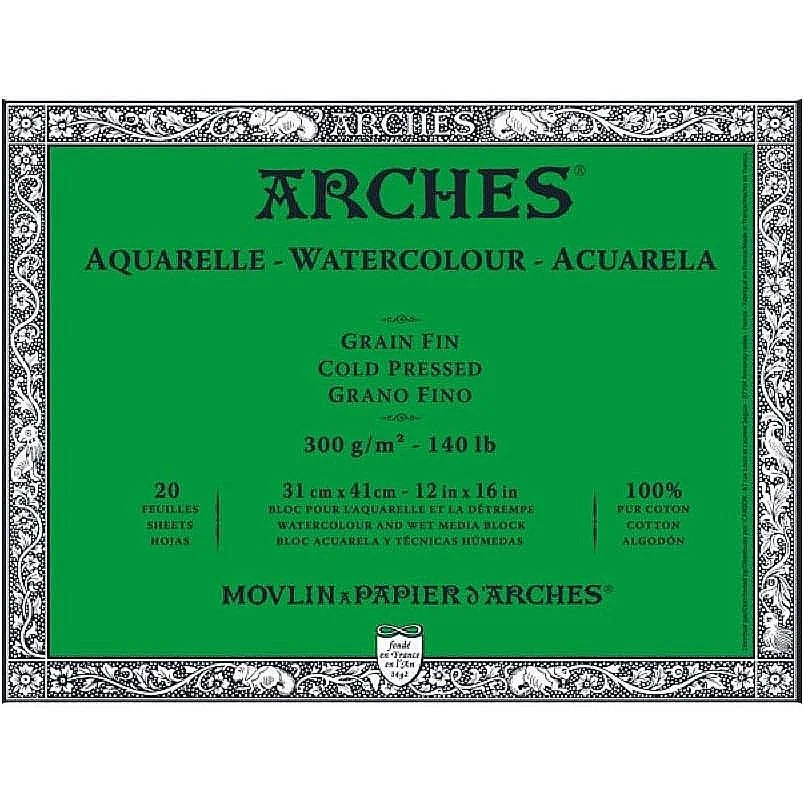 Arches Cold Press Watercolor Paper