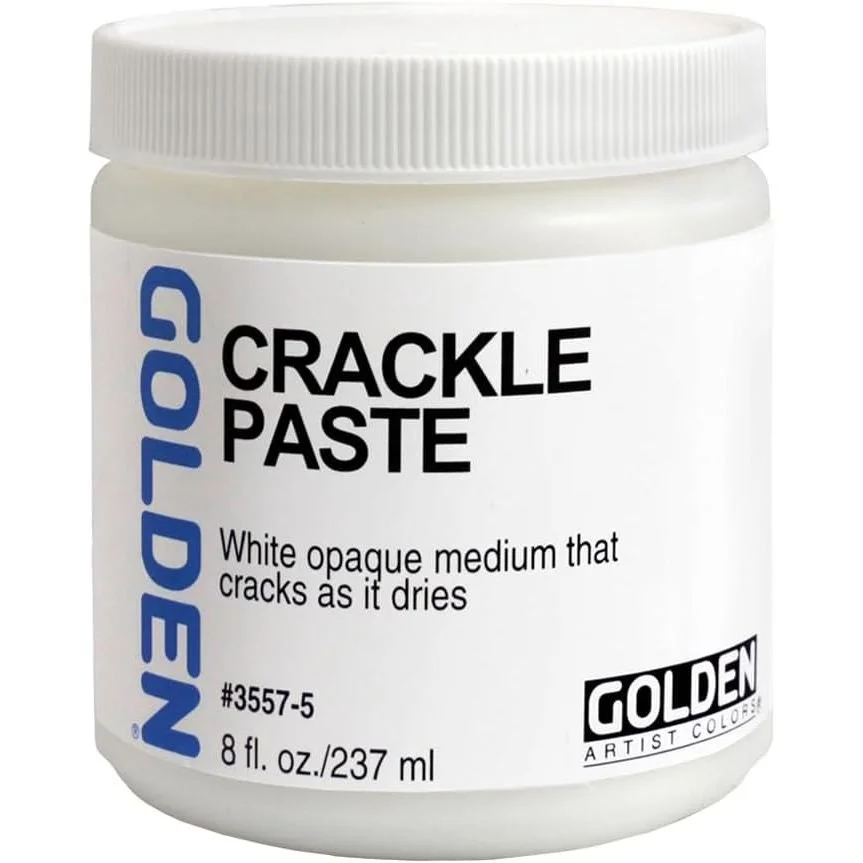 Golden - Crackle Paste Medium - 8 oz  $15.69